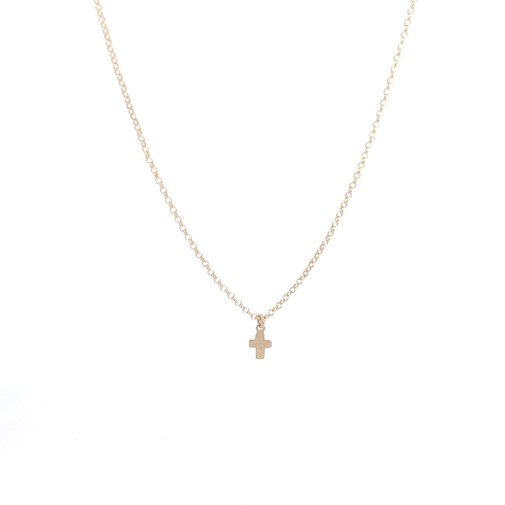 Tiny Cross Necklace