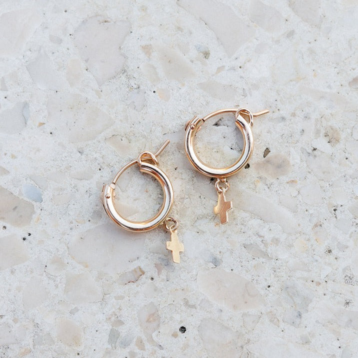 Tiny Cross Hoops