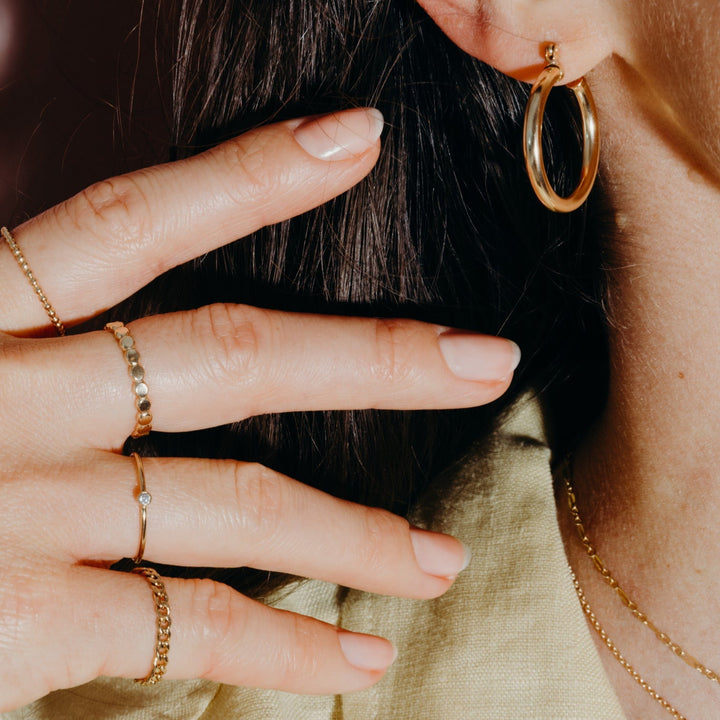 Go Rings Rings - Handmade 14K Gold-Filled & Sterling Silver Rings - Go Rings