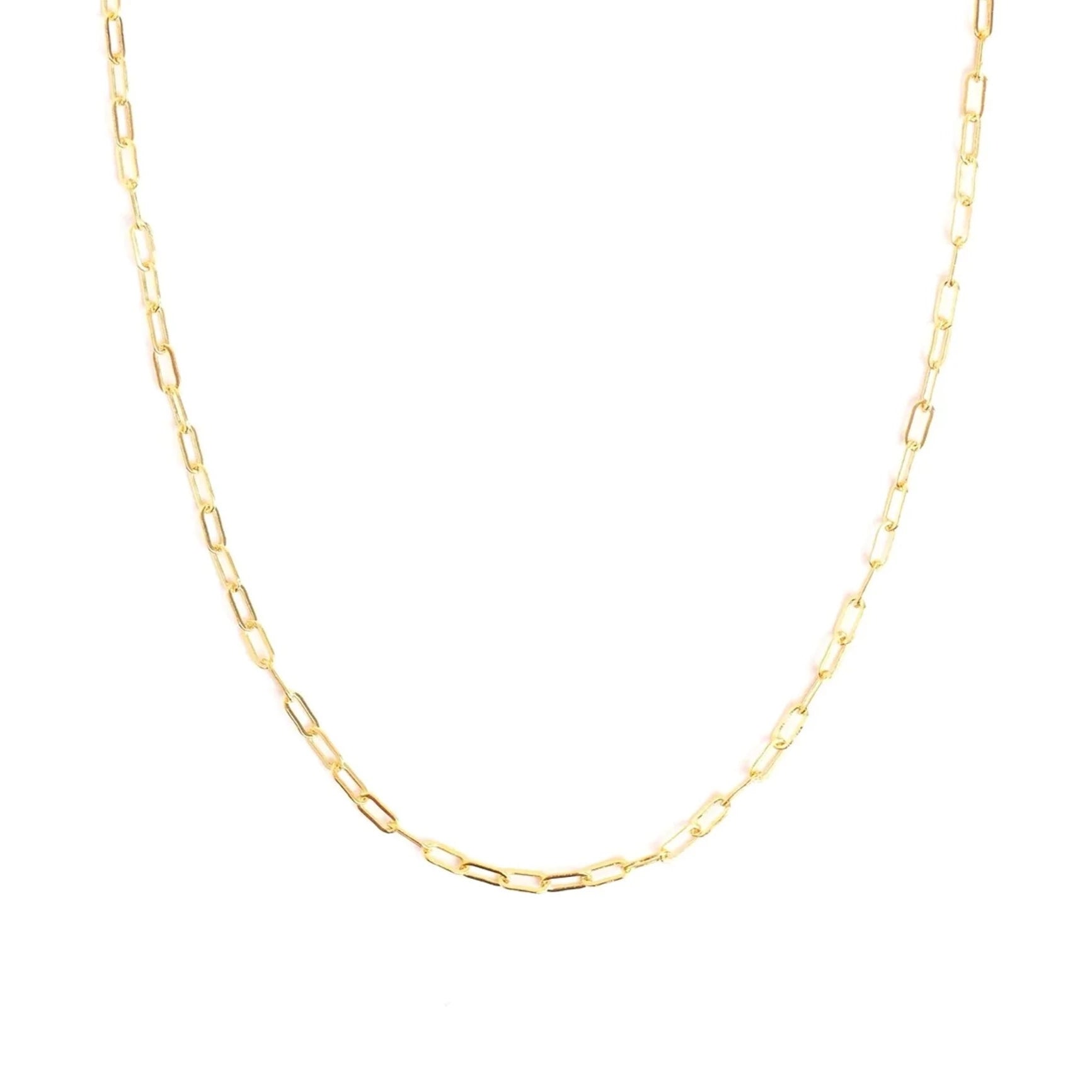 Cable Chain Choker - Handmade 14-karat Gold-Filled Necklace | Go Rings