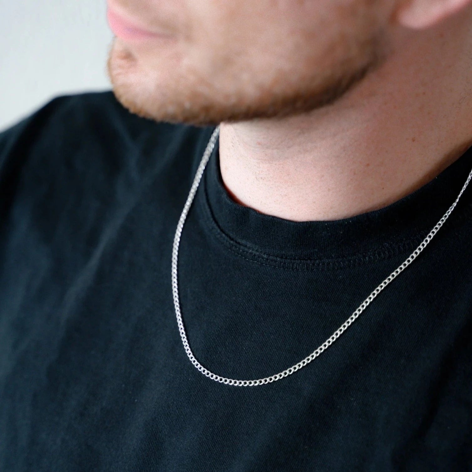 David Yurman Men's Curb Chain Necklace, 26