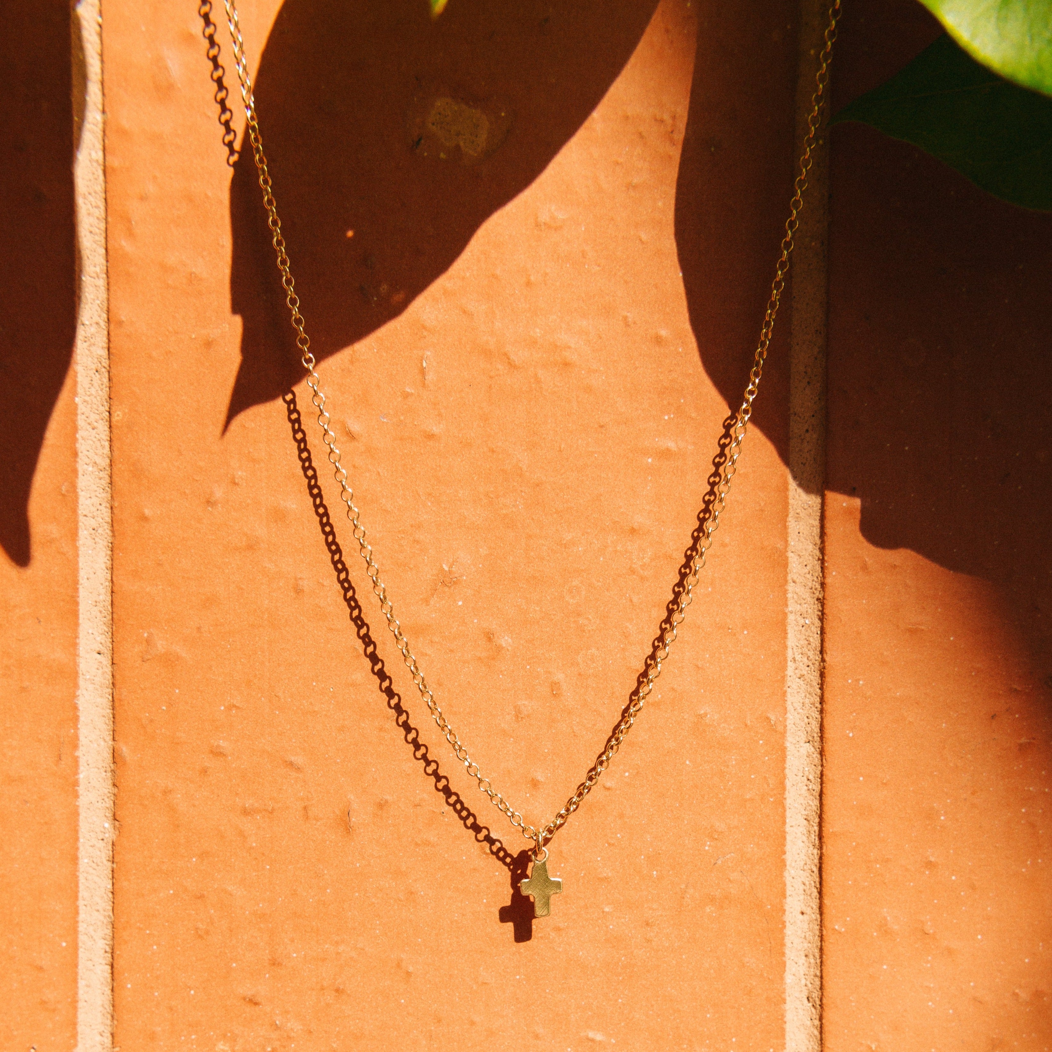 Tiny Cross Necklace