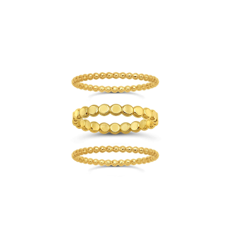 Go Rings The Textured Stack – Go Rings